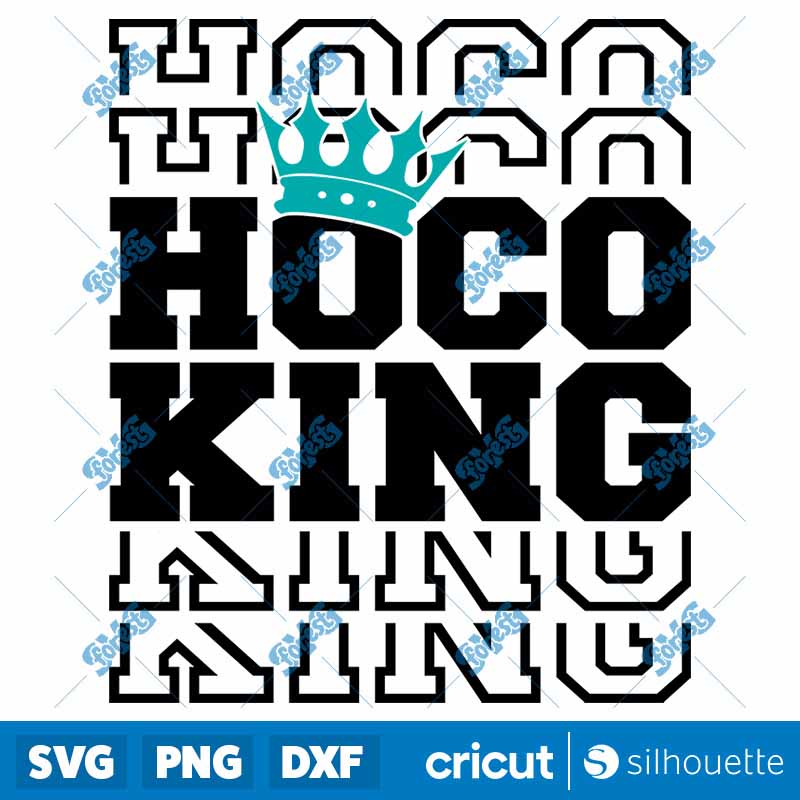 HOCO King SVG