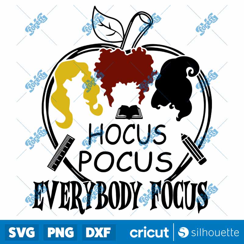 Hocus Pocus Everybody Focus
SVG