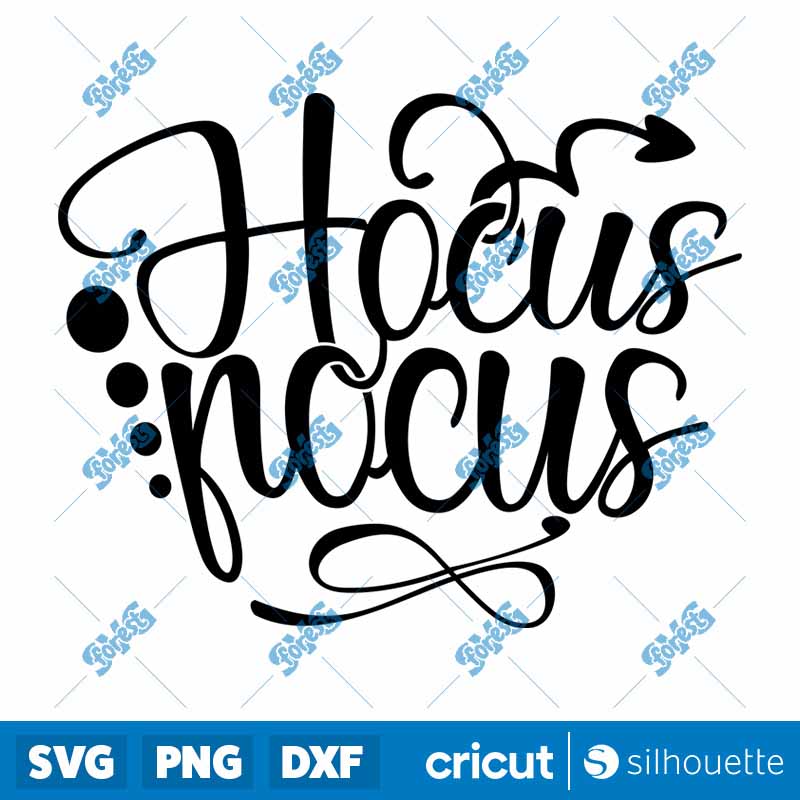 Hocus Pocus Letter Halloween
  Halloween SVG