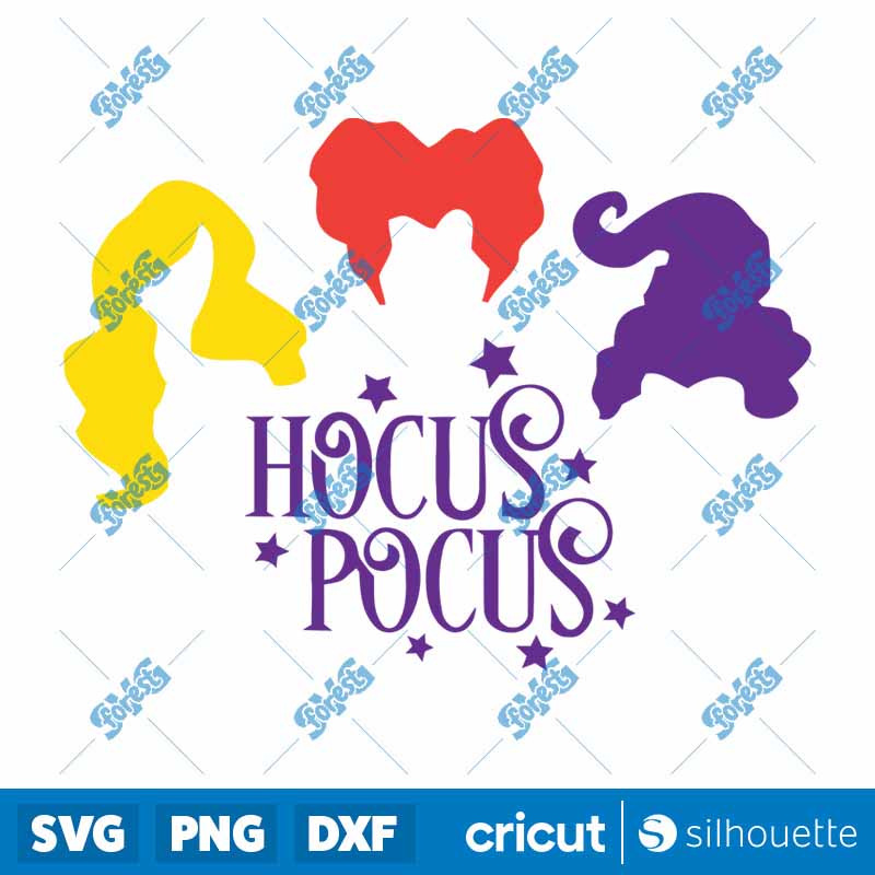 Hocus Pocus Sanderson Sisters
  Halloween SVG