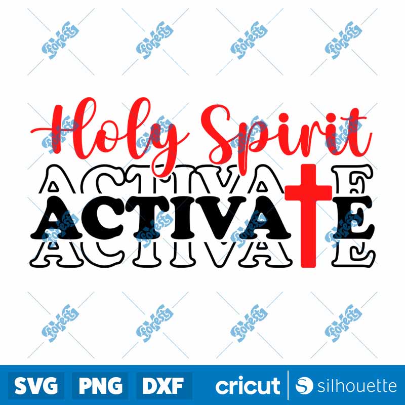 Holy Spirit Activate SVG