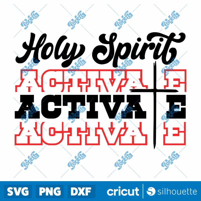 Holy Spirit Activate SVG