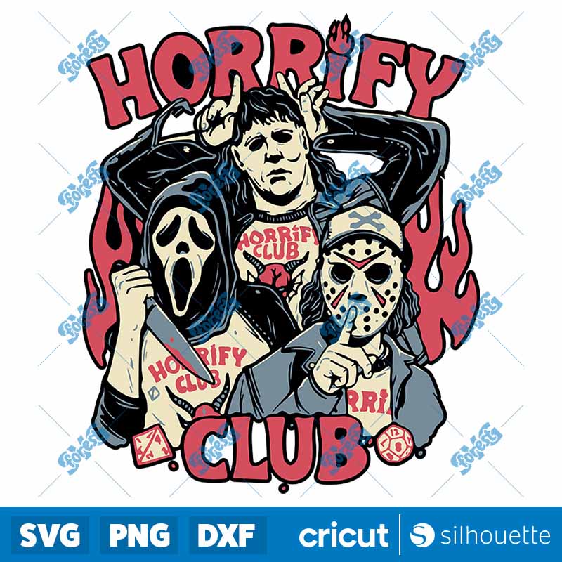 Horrify Club SVG