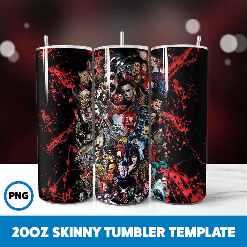 Horror Characters Blood
SplatterTumbler Wrap