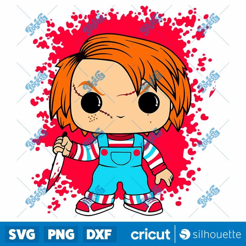 Horror Chucky SVG