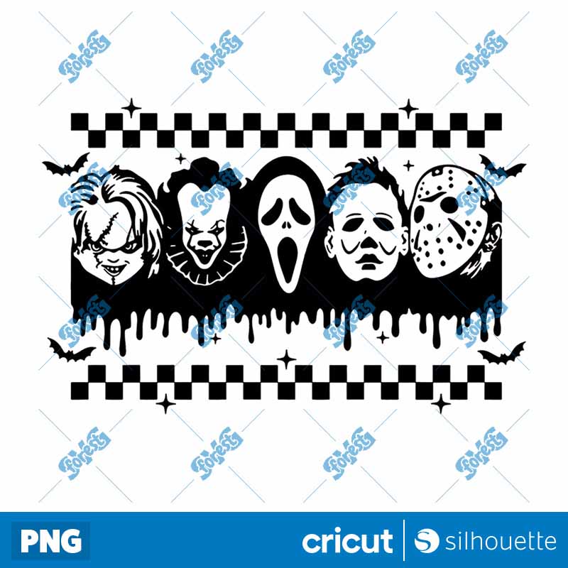 Horror Movie Characters
  Halloween PNG