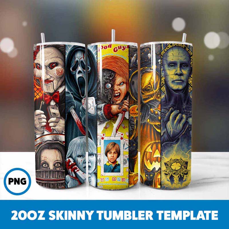 Horror Movies Character
Tumbler Wrap