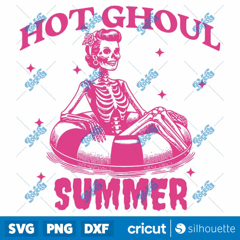 Hot Ghoul Summer SVG