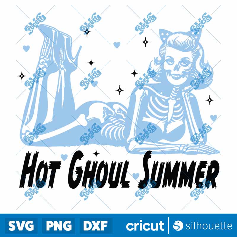 Hot Ghoul Summer SVG