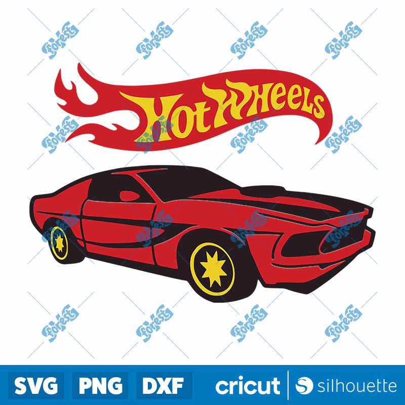 Hot Wheels SVG