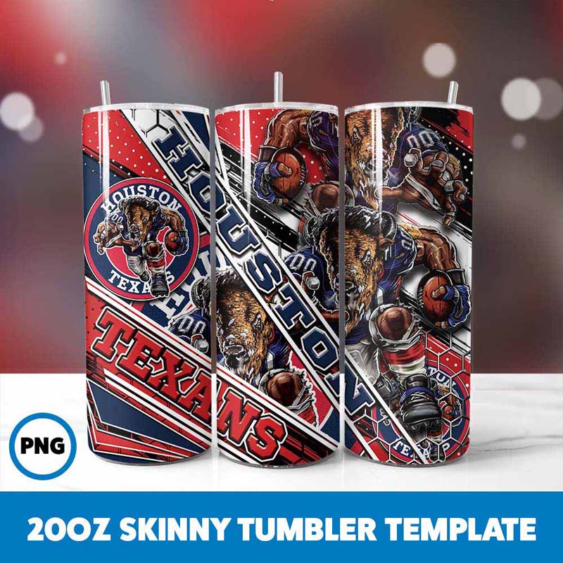 Houston Texans Mascot Tumbler
  Wrap