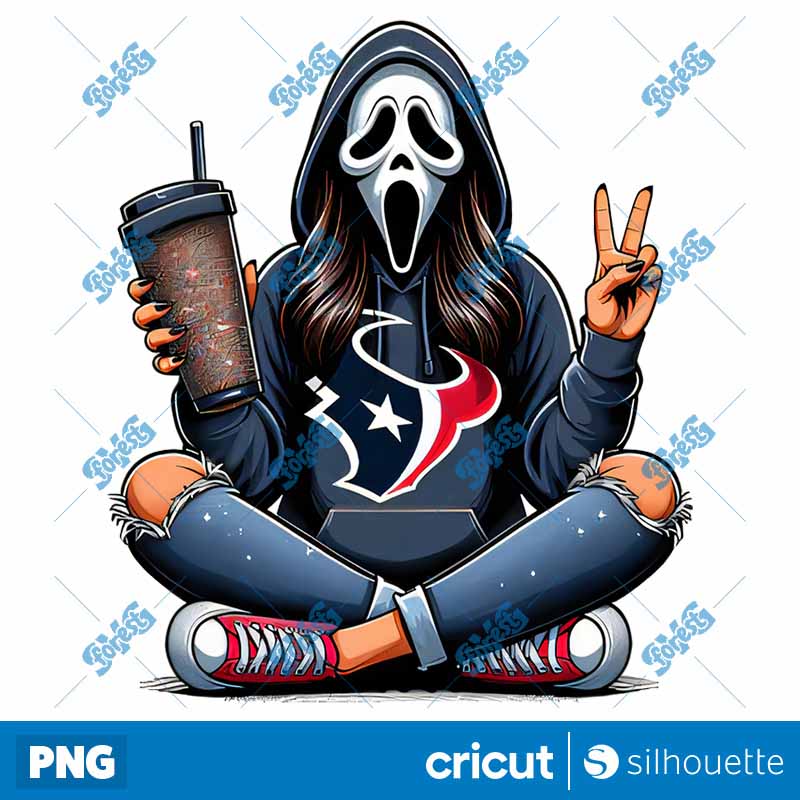 Houston Texans Movie Ghost
  Girl Football PNG