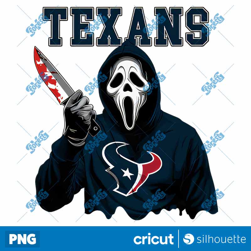 Houston Texans Movie Ghostface
  NFL PNG