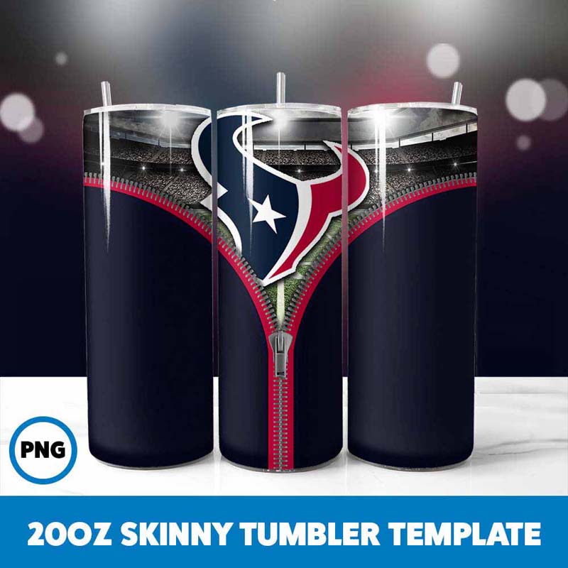 Houston Texans Zipper Tumbler
  Wrap