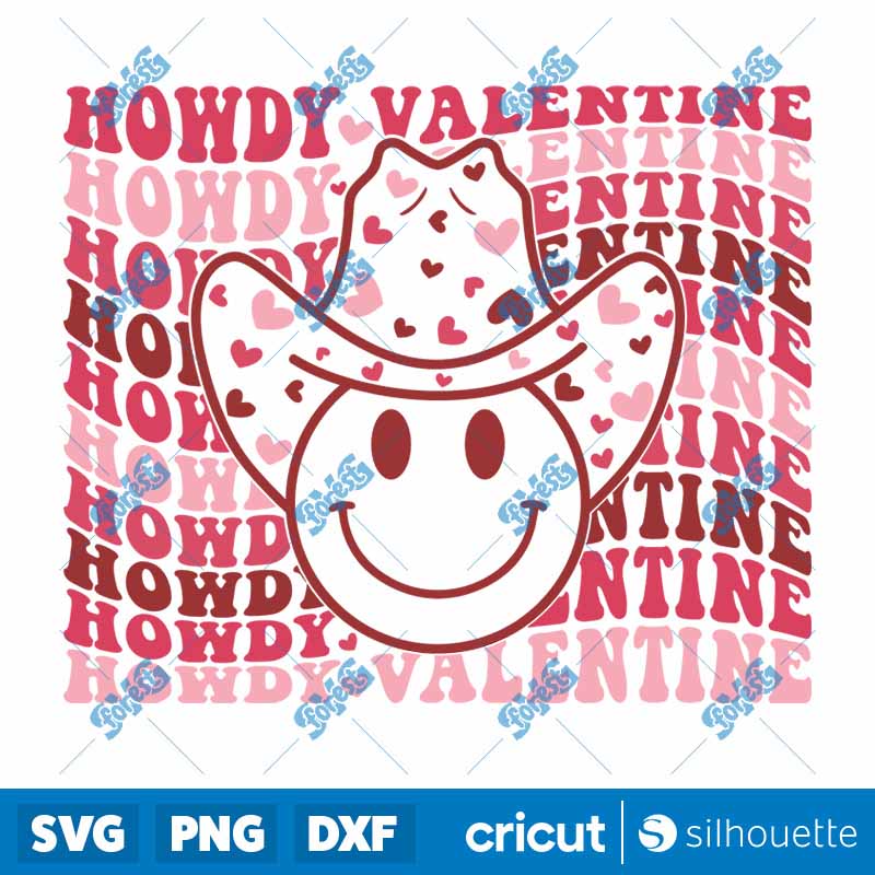 Howdy Valentine SVG