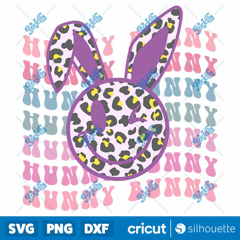 Hunny Bunny Smiley SVG