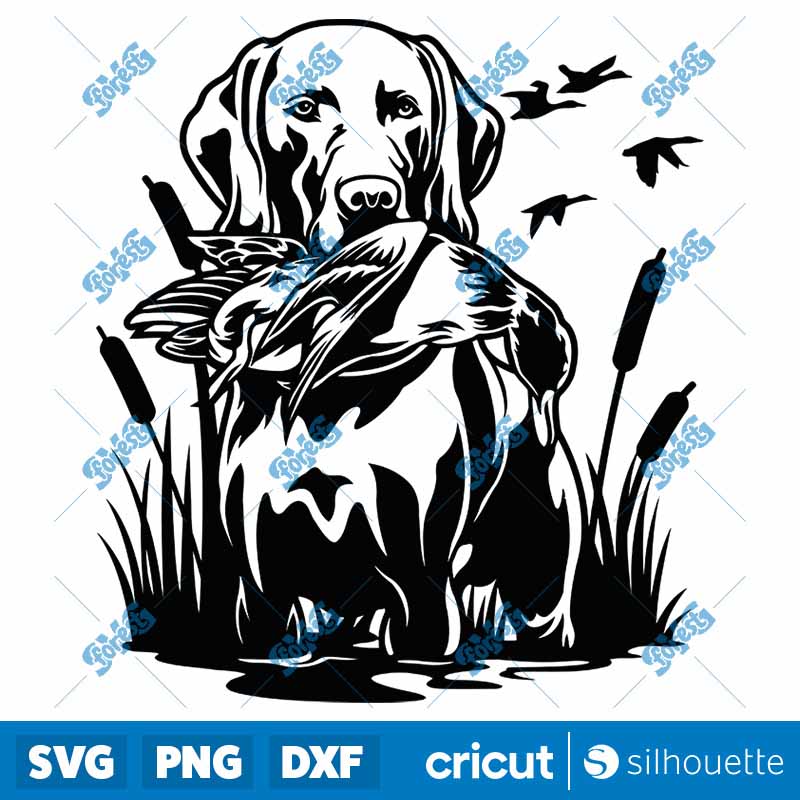 Hunting Dog SVG