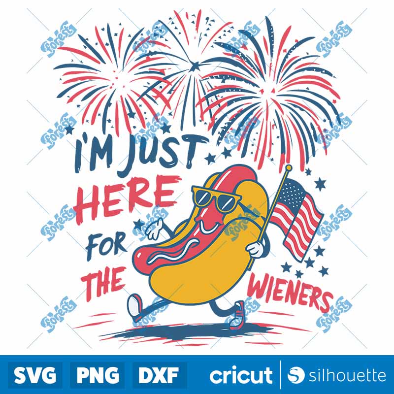 I Am Just Here For the Wieners
  Party In the USA SVG