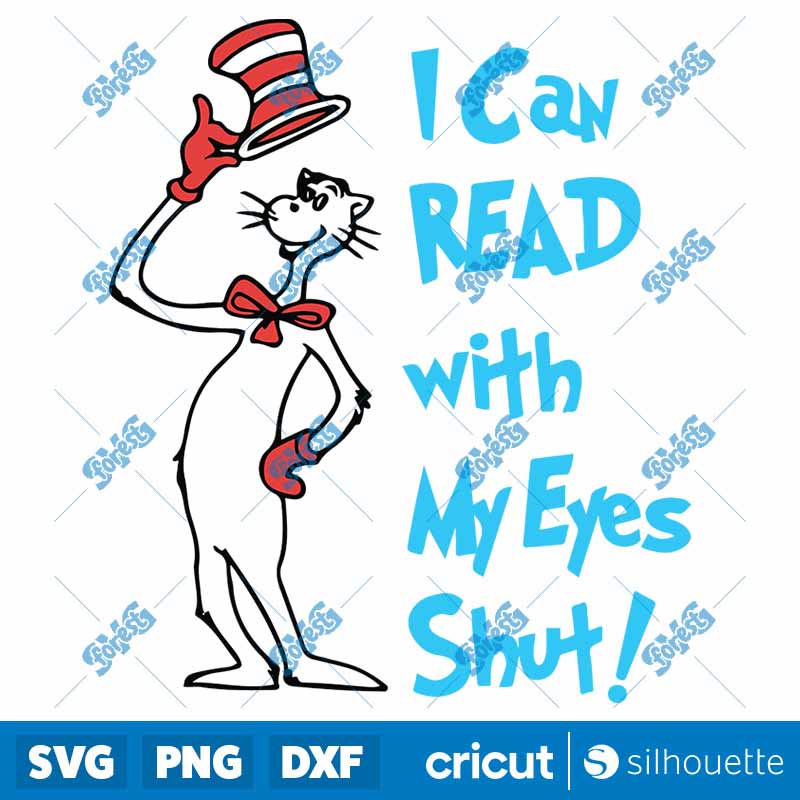 I Can Read With My Eyes Shut
SVG