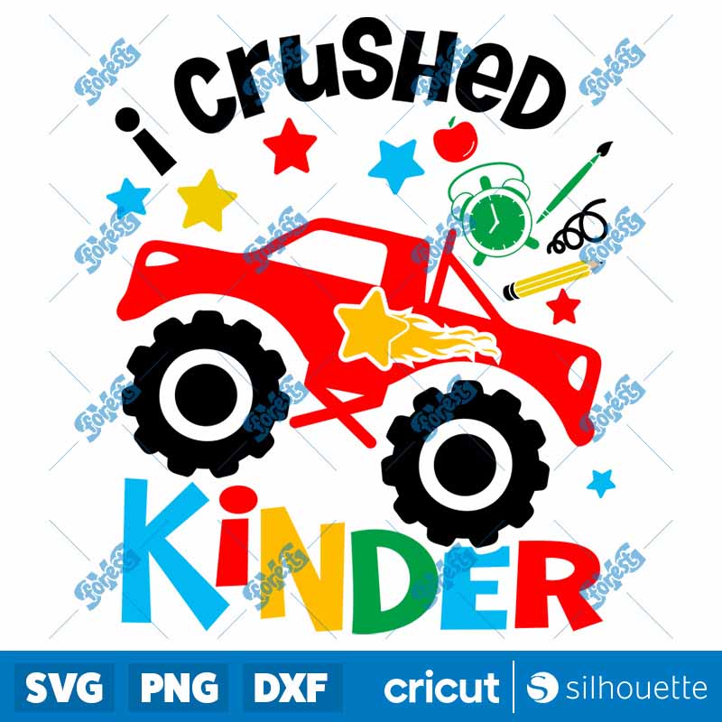 I crushed Kinder SVG