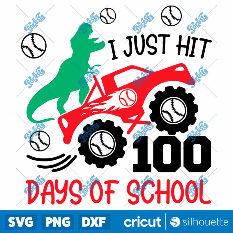 I Just Hit 100 Days of School
  SVG