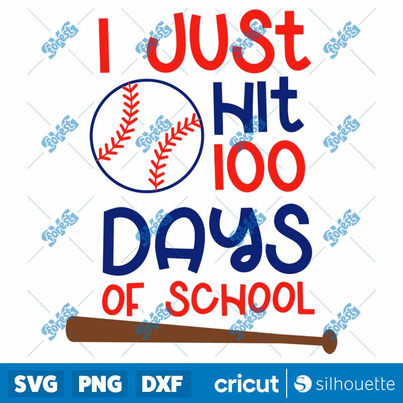 I Just Hit 100 Days of School
  SVG