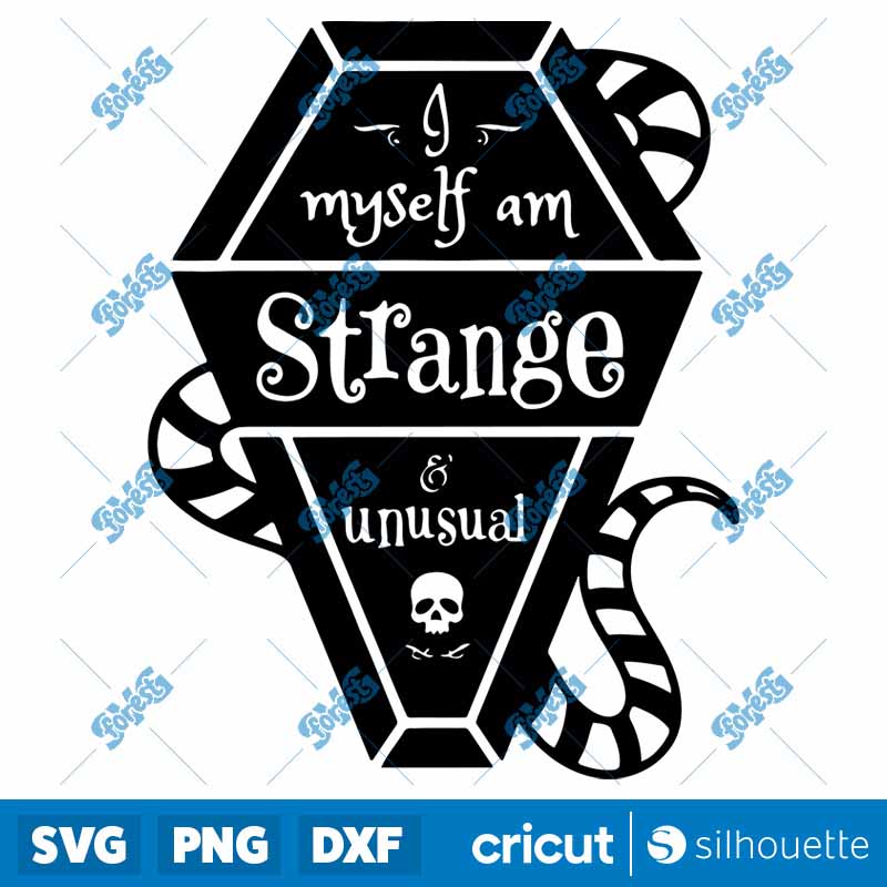 I Myself Am Strange Unusual
  SVG