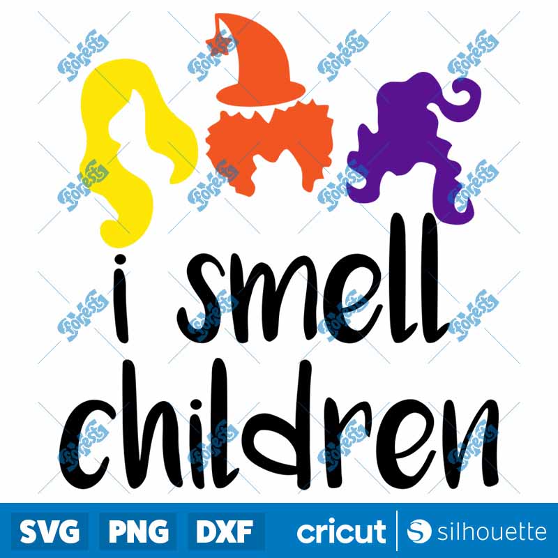 I Smell Children Hocus Pocus
  Sanderson Halloween SVG