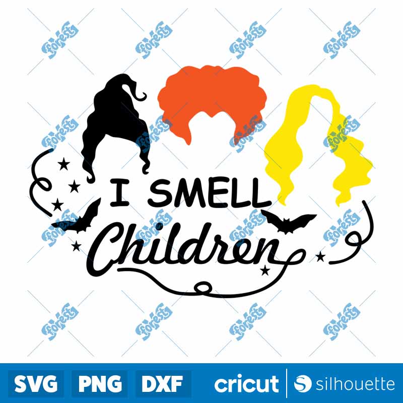 I Smell Children Sanderson
  Halloween Sisters Halloween SVG