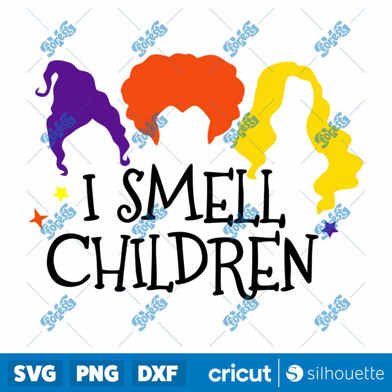 I Smell Children Sanderson
  Hocus Pocus Horror Halloween SVG