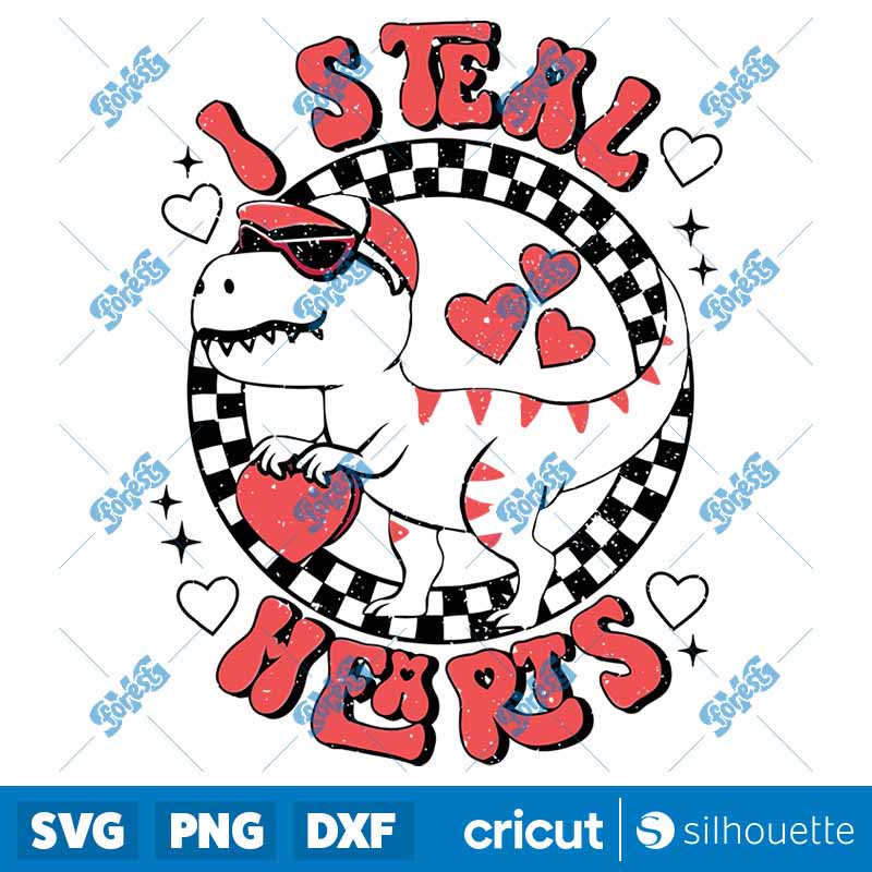 I Steal Hearts SVG