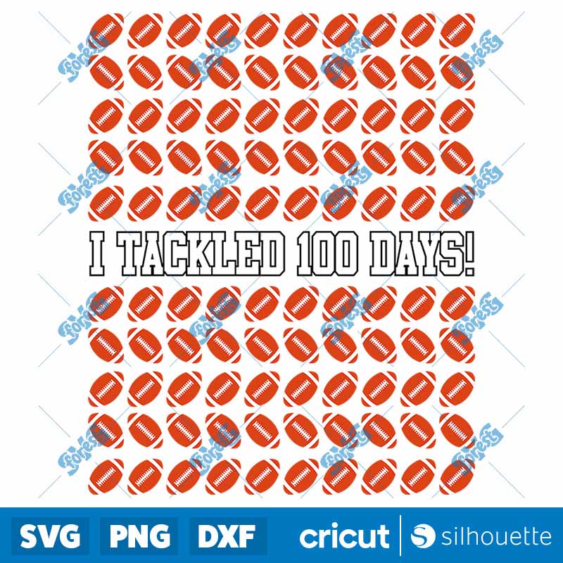 I Tackled 100 Days SVG