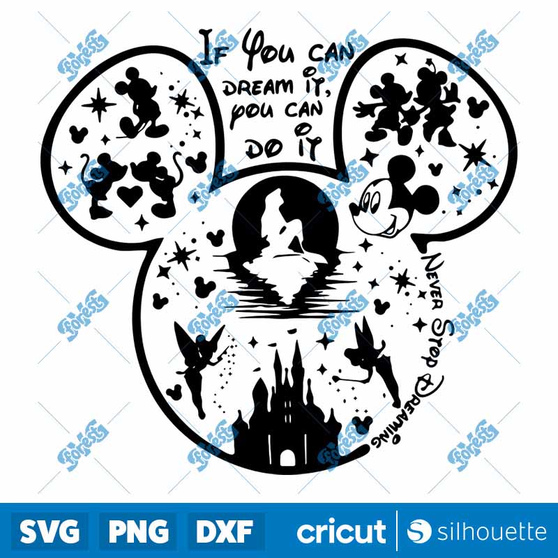 If You Can Dream It Disney SVG