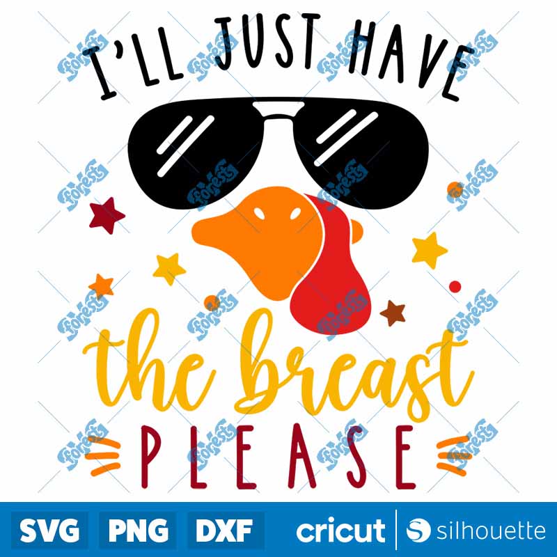 I'll Just Have The Breast
  Please SVG