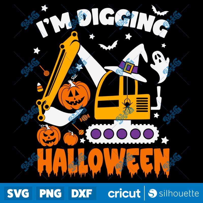 I'm Digging Halloween SVG