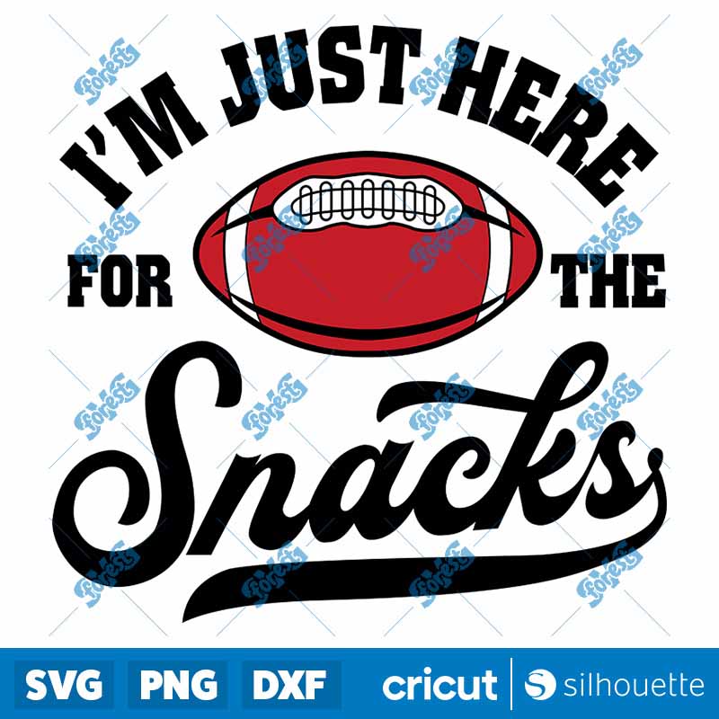 I'm Just Here For The Snacks
SVG