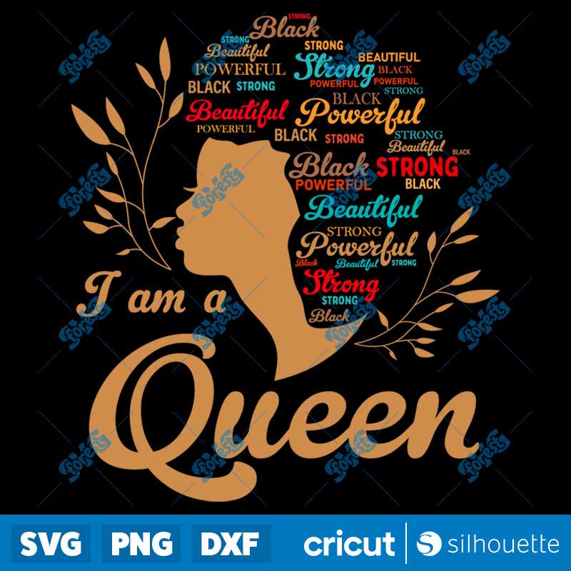 I'm The Strong African Queen
SVG