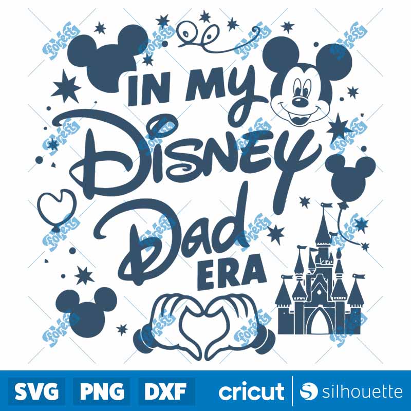 In My Disney Dad Era Magic
Kingdom SVG