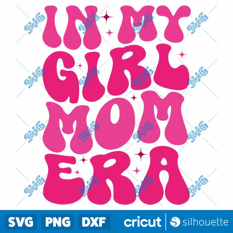 In My Girl Mom Era Print Shirt