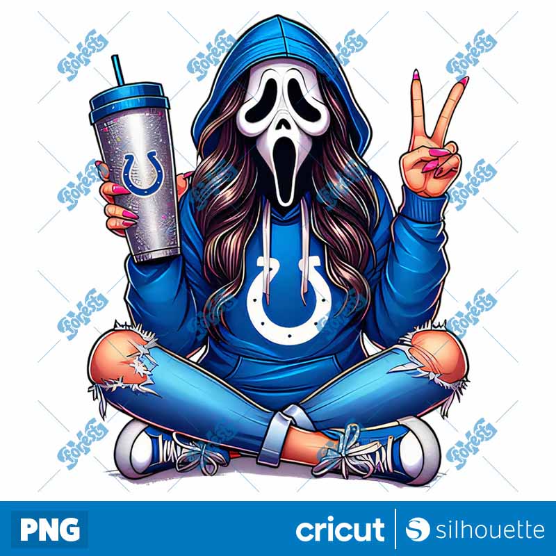 Indianapolis Colts Movie Ghost
  Girl Football PNG