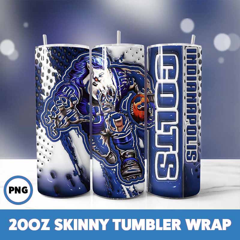 Indianapolis Colts NFL Tumbler
  Wrap