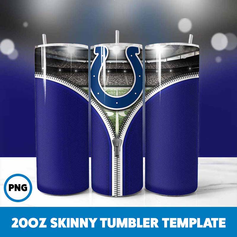 Indianapolis Colts Zipper
  Tumbler Wrap