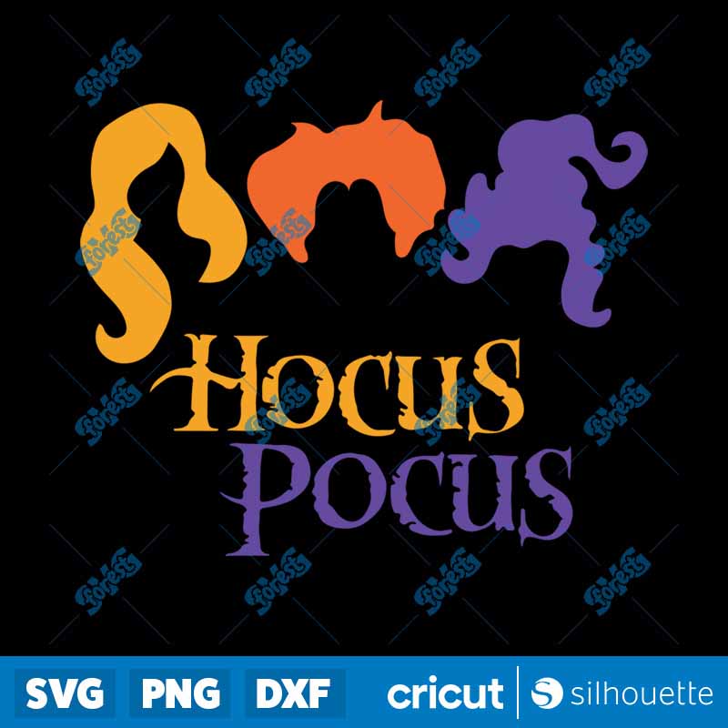 Its Just A Bunch Of Hocus
  Pocus Sanderson Colors Halloween SVG