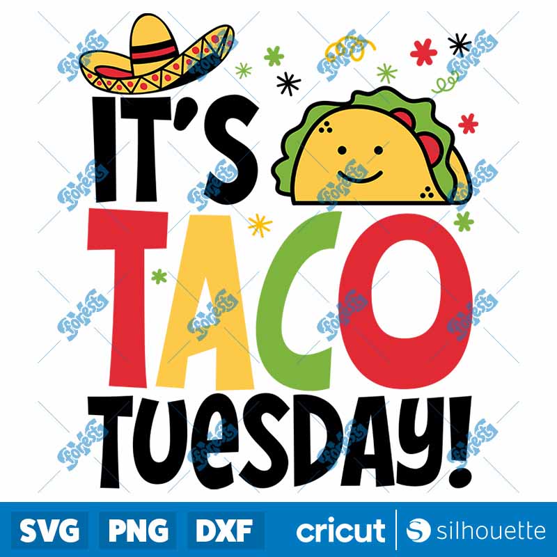 It's Taco Tuesday SVG