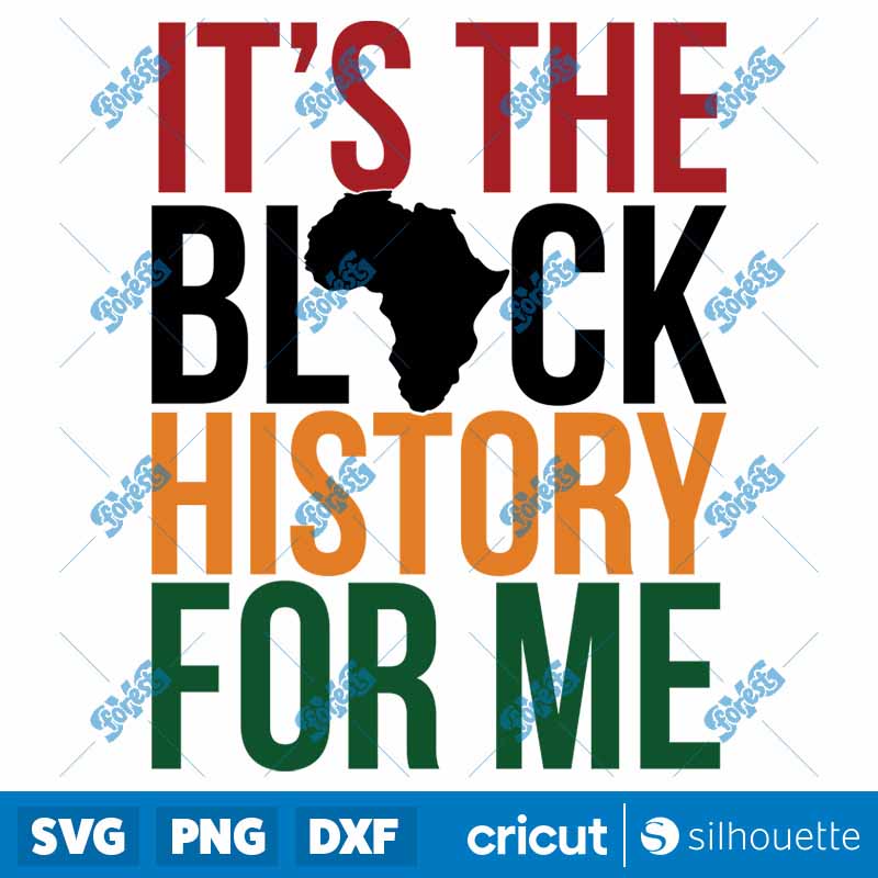 It?s The Black History For Me
  SVG