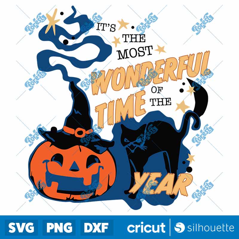 It's the Most Wonderful Time
of the Year Halloween SVG