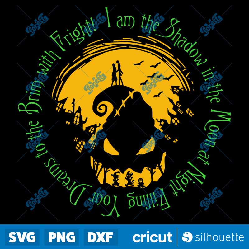 Jack and Sally and Oogie
Boogie SVG