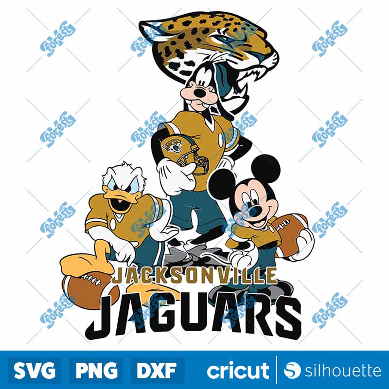 Jacksonville Jaguars Cartoon
  Movie SVG