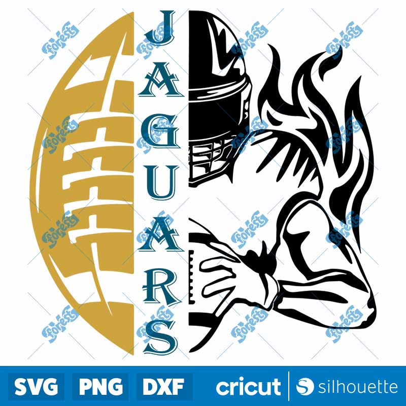 JARGUARS Half Football Half
  Player SVG