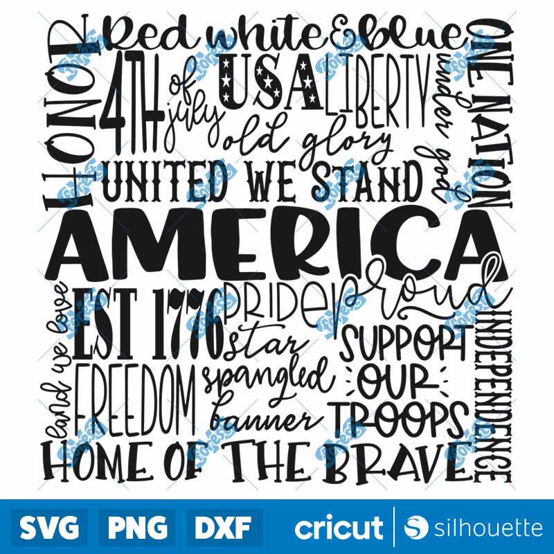 July 4th SVG